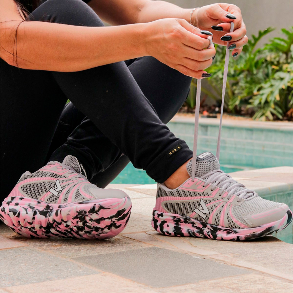 Tenis feminino oldsen colorado casual e esportivo caminhada corrida dia a dia