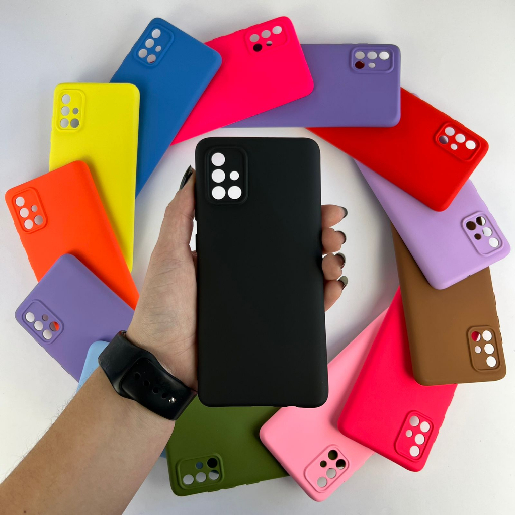 Capinha para Samsung Galaxy A71/ A72 Capa Aveludada Protetora