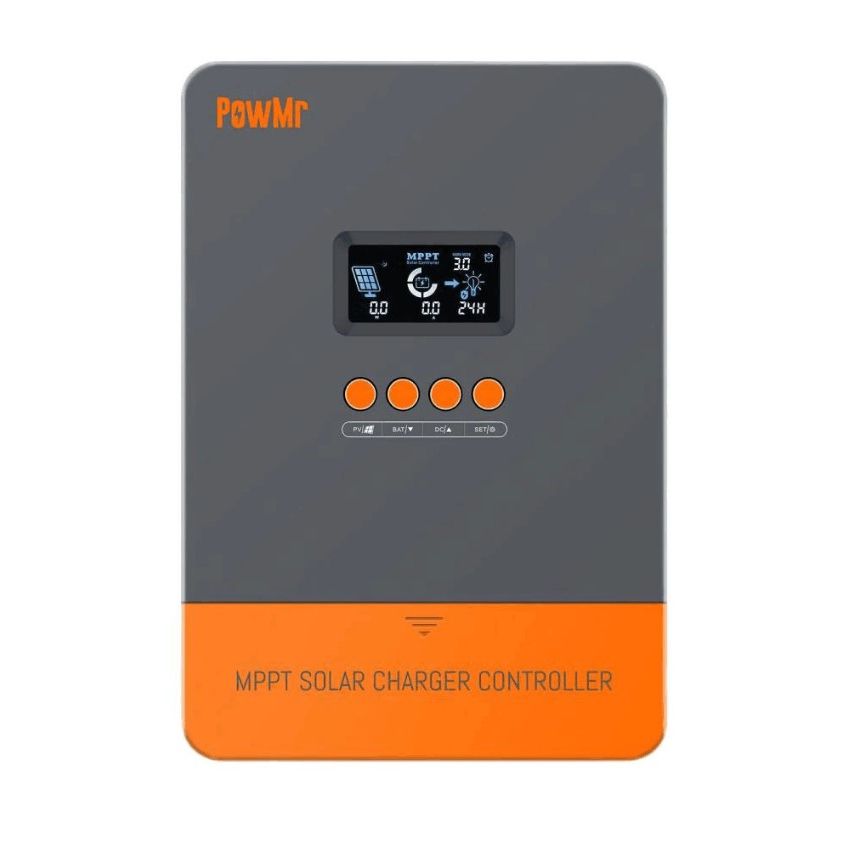 Controlador Carregador Solar PowMr MPPT 60A 12V/24V Controlador Solar Regulador de Tensão Bateria