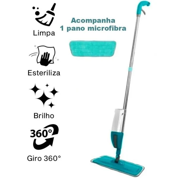 Mop Spray Rodo Magico Esfregão Spray Mop Borrifador