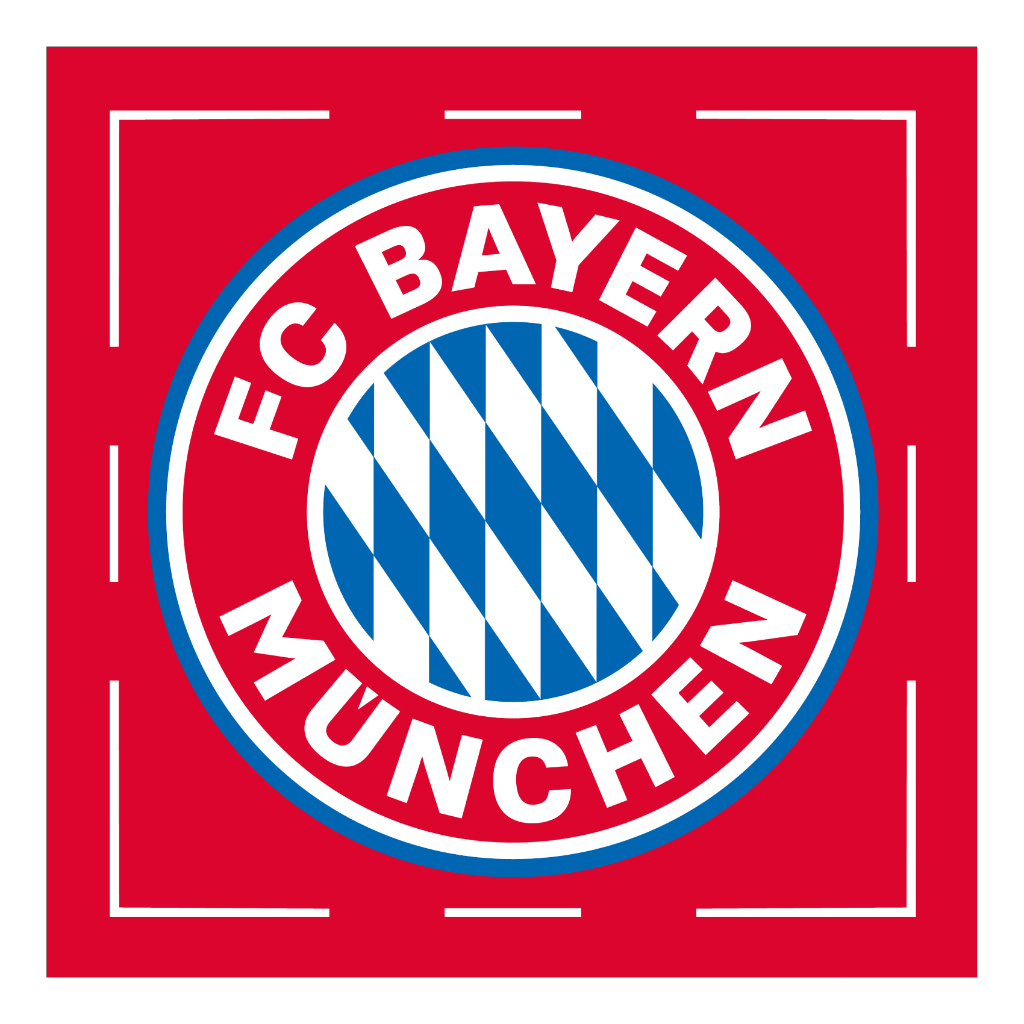 Quadro Decorativo FC Bayern München Sala Quarto Decoração de Interiores Times Futebol Europeu Champions League.