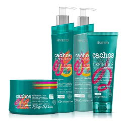 Amend Kit Cachos Sh + cond + masc + Leave-in Fechados