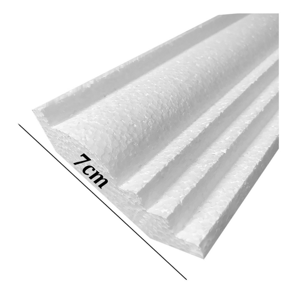 Moldura Teto Isopor Sanca Roda Forro Kit 10 Mts Promoção em Oferta na Shopee