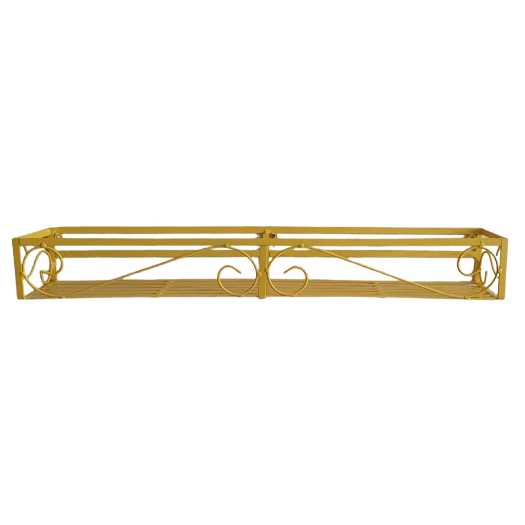 Suporte Flores Plantas Floreira Parede 80cm