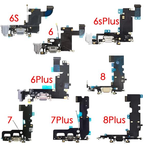 Dock Conector Cabo Placa Flex Carga do iP 6G 6s 6 plus 6s plus 7G 7 plus 8G 8 Plus