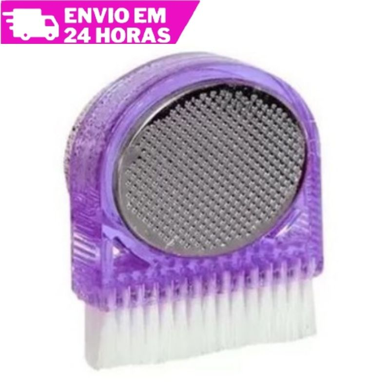 Escova Lixa Esfoliante para Unhas Cuidado com os Pés 3x1 Step Pedicure Paddle Pedra Pomes