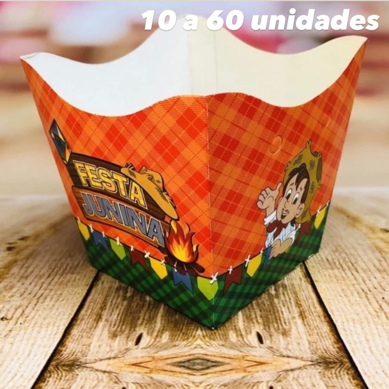 10~60 KIT CACHEPÔ DECORATIVO TEMA FESTA JUNINA ARRAIÁ 61.1 em Oferta na Shopee