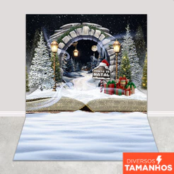Fundo Fotográfico Contos de Natal Em Tecido FNT-790