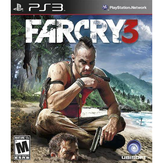 FAR CRY 3 - PS3 - -  JOGO ORIGINAL - MÍDIA FÍSICA