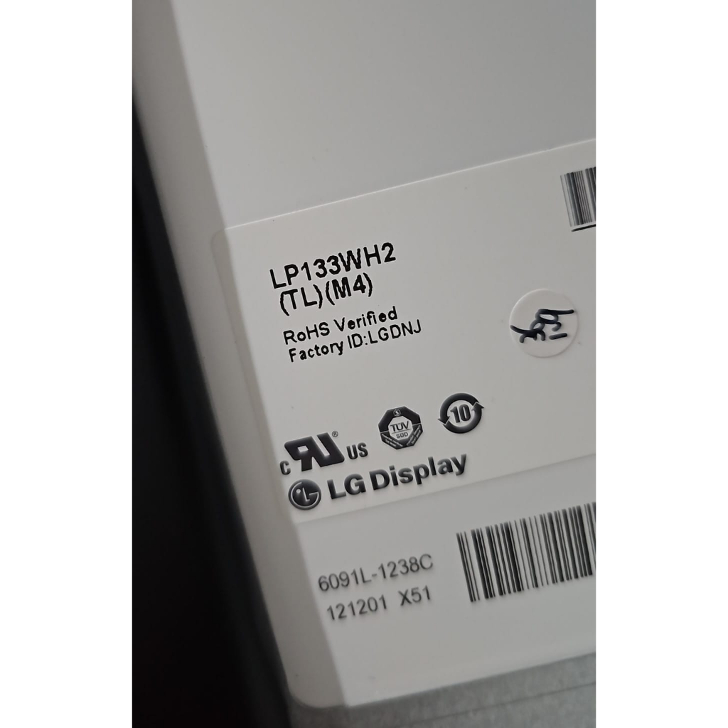 Tela 13.3" LED Para Notebook Part Number LP133WH2 (TL)(M4) | Fosca