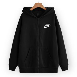 Blusa Moletom Aberta Ziper Capuz e Bolso Jaqueta Blusa de Frio Masculina e Feminina
