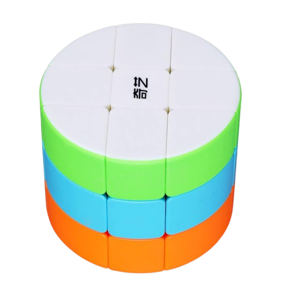 Cubo Magico 3x3x3 Redondo Barril Cilindro