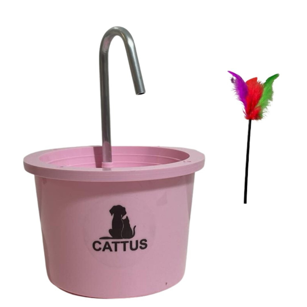 Bebedouro para cães e gatos elétrico Bivolt 110/220 Cattus Colorido