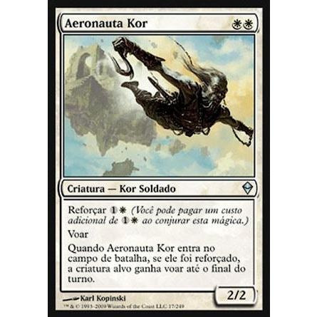 Aeronauta Kor (Soldado) - Magic The Gathering