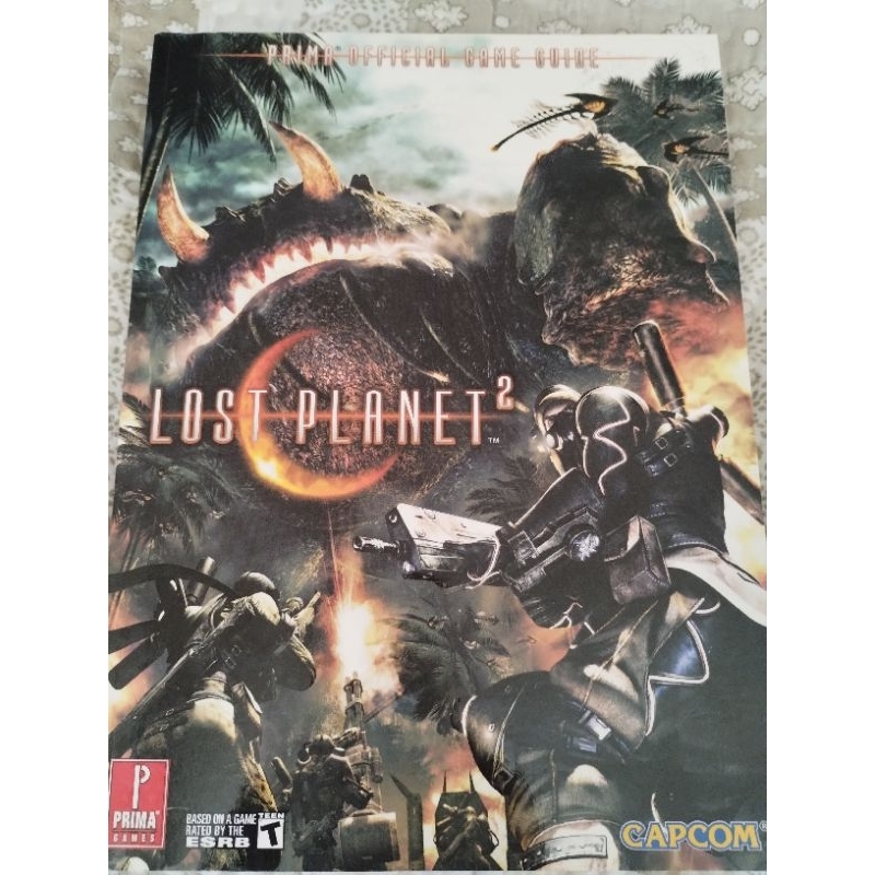 revista americana guia do game Lost Planet 2 do Xbox 360