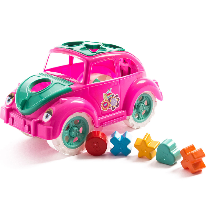 Fusca Educativo Pedagógico Educativo Brinquedo Cores Sortidas Com Peças de Encaixar - QUEEN SHOP em Oferta na Shopee