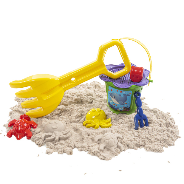 Kit Praia  - Rastelo, Pá, Baldinho, Peneira, e Forminhas - Verão e Diversão Para Parques e Litorais em Oferta na Shopee