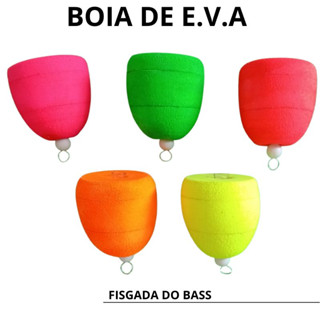 Boia Para Pesca 100% Eva de Carpa Cabeçuda com Argola 10g - suporta até 3 pastilhas