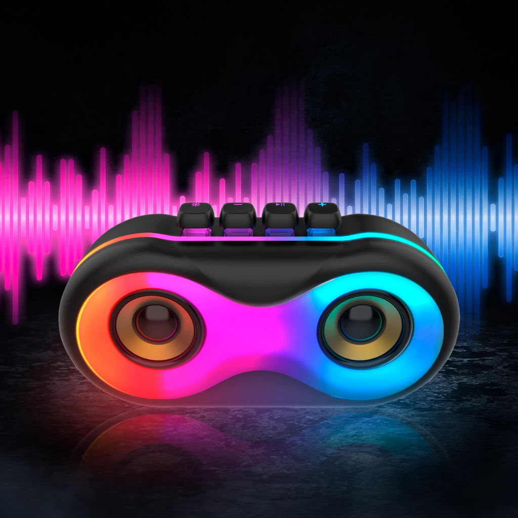 Caixa de som Bluetooth Rgb Portátil Tws 14W RMS