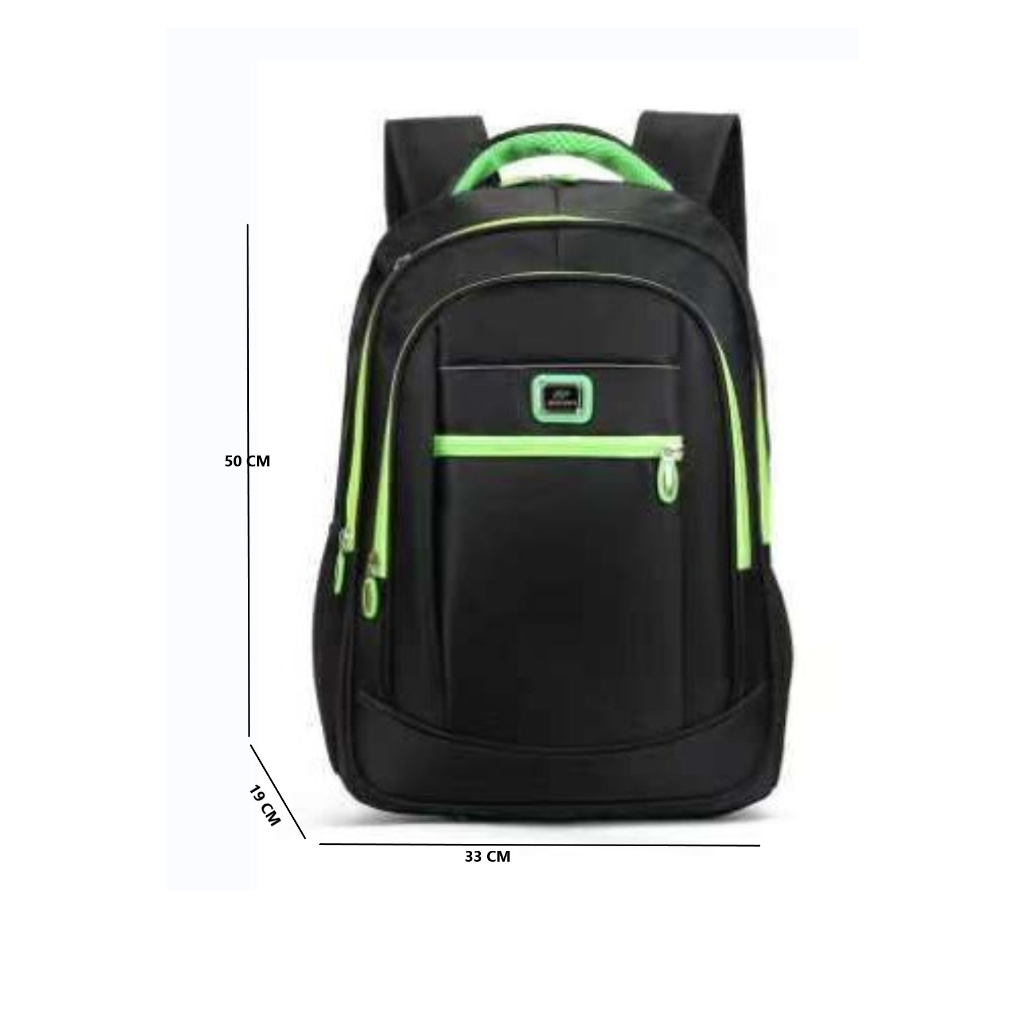 Mochila Bolsa Feminina e Masculina Masculina Bolsa Prova D'água Laptop Ziper Colorido