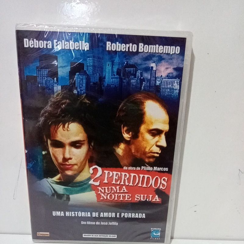 Dvd 2 Perdidos Numa Noite Suja Débora Falabella Roberto Bomtempo Lacrado de Fabrica original