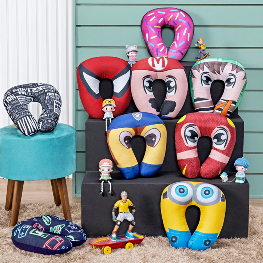 Imagem Almofada Encosto De Pescoço Anatômico Avulso Vários Modelos