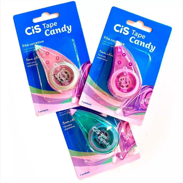 FITA CORRETIVA CIS TAPE CANDY 5MM X 6MM.