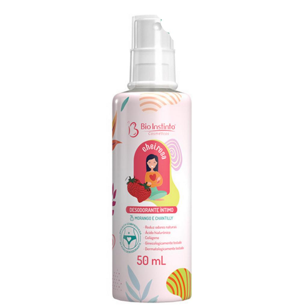 Desodorante Íntimo Cheirosa Morango e Chantilly 50ml - Bio Instinto Cosméticos em Oferta na Shopee