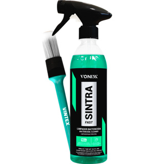Sintra Fast Limpador Interno Bactericida + Pincel Detalhamento Suave Vintex em Oferta na Shopee
