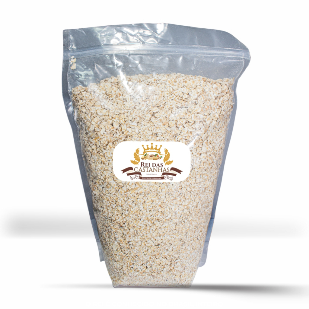 Aveia Premium 1KG [COM ATM] - Indústria Rei das Castanhas em Oferta na Shopee