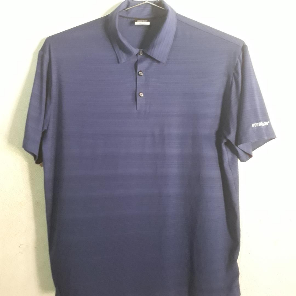 Camisa Polo Golf Golfe Ferguson Plus size EG 74cm x 64cm U.S.A Size XL Big & Tall