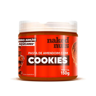 Pasta de Amendoim com Cookies (150g) - Naked Nuts