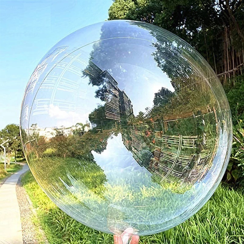 Kit 10 Balão Bubble Bolha Transparente 36 Polegadas Balão Cristal 90cm em Oferta na Shopee