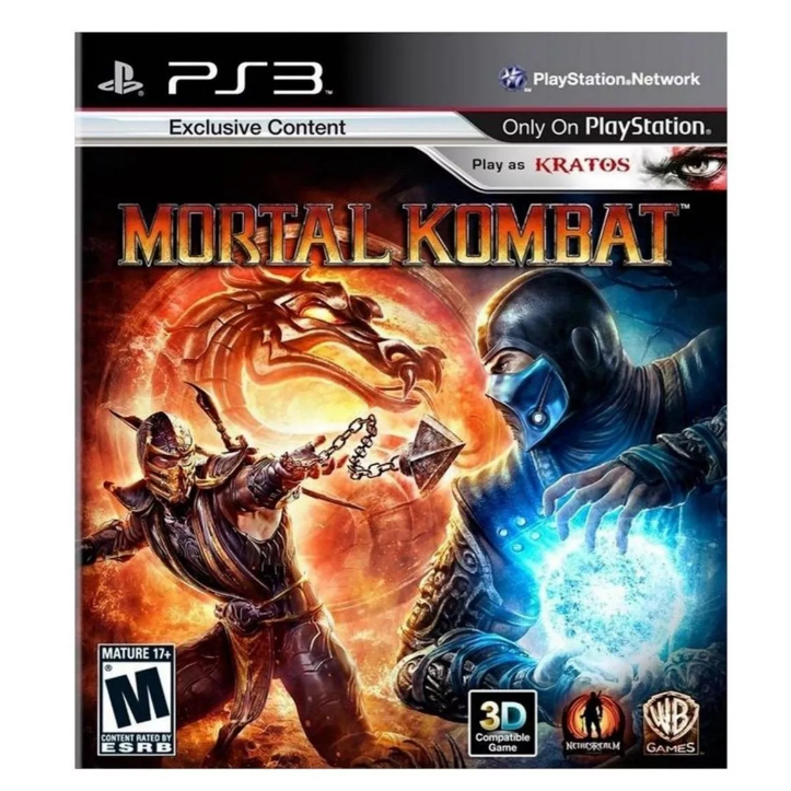 MORTAL KOMBAT - PS3 -  JOGO ORIGINAL - MÍDIA FÍSICA