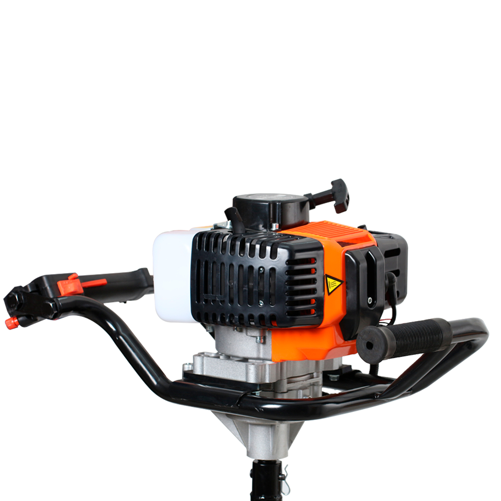 Perfurador De Solo A Gasolina 52cc 2t com Broca 80x20 Cm Marca Tssaper · foto 2