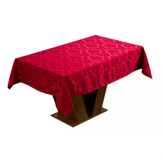 Toalha De Mesa Natal Retangular 4 Lugares Luxo