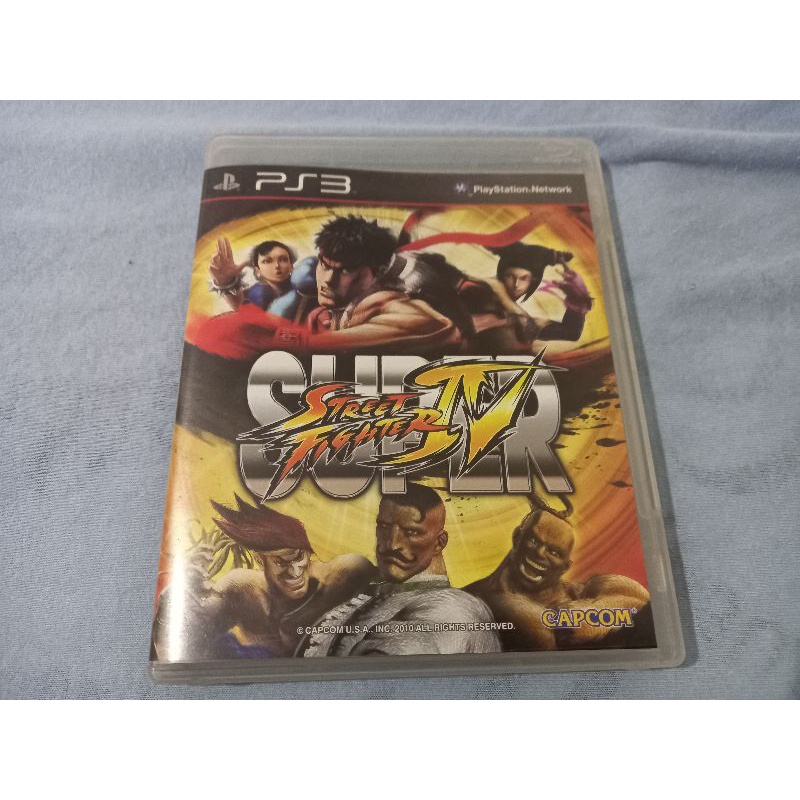 Super Street Fighter Iv 4 Ps3 Jogo Midia Fisica