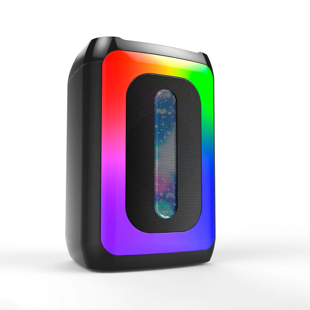 Caixa de som Bluetooth Potente Multimídia com LED RGB Subwoofer TWS Estéreo sem fio QS-829 Marca XTRAD