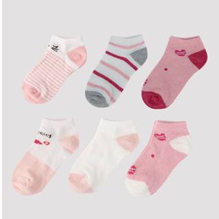 Kit 3 Pares Meia Cano Curto Infantil Soquete Menina Feminina Cano Curto Estampada bebê em Oferta na Shopee