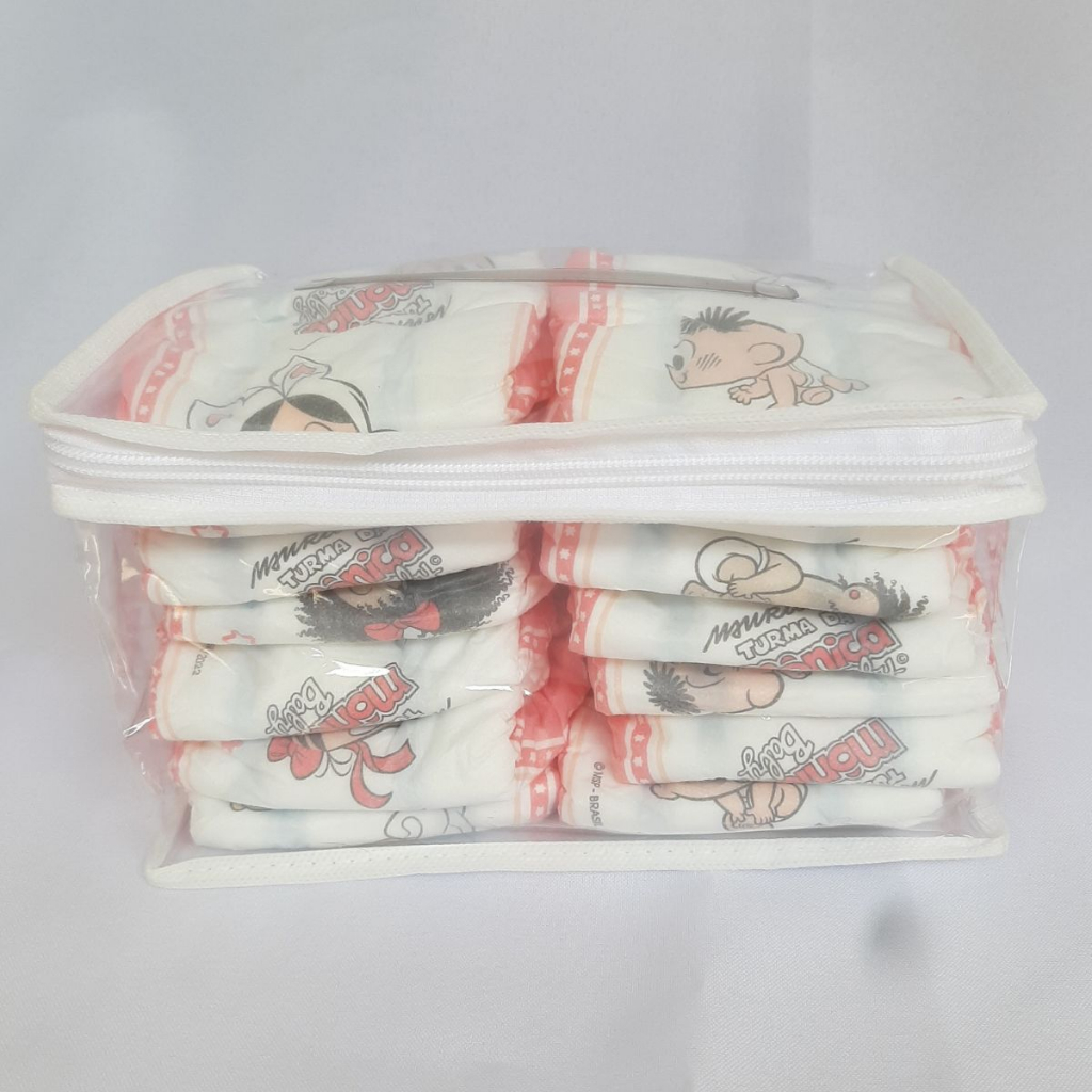 Imagem 1 Unidade Nécessaire Transparente Organizador Bolsa Mala Saída Maternidade Troca e Fralda bebe