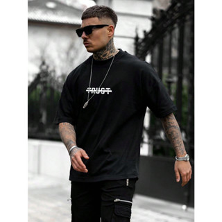 Camiseta Camisa Blusa Oversized Trust Streetwear Algodão Premium Streetwear