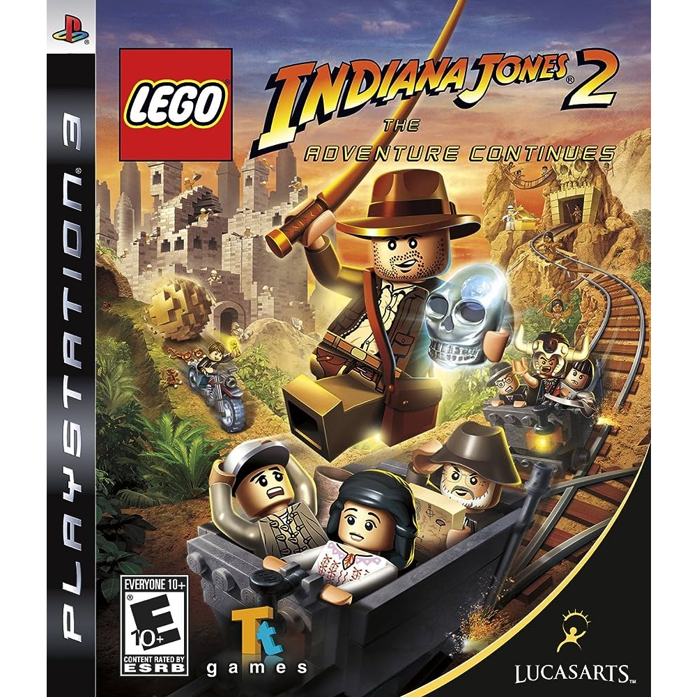 LEGO INDIANA JONES 2  - PS3 -  JOGO ORIGINAL - MÍDIA FÍSICA