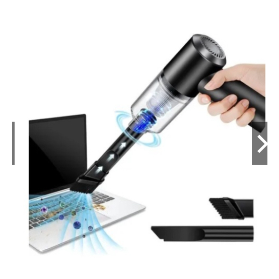 Aspirador De Pó Usb Portátil Completo Linha Premium Carro E Casa