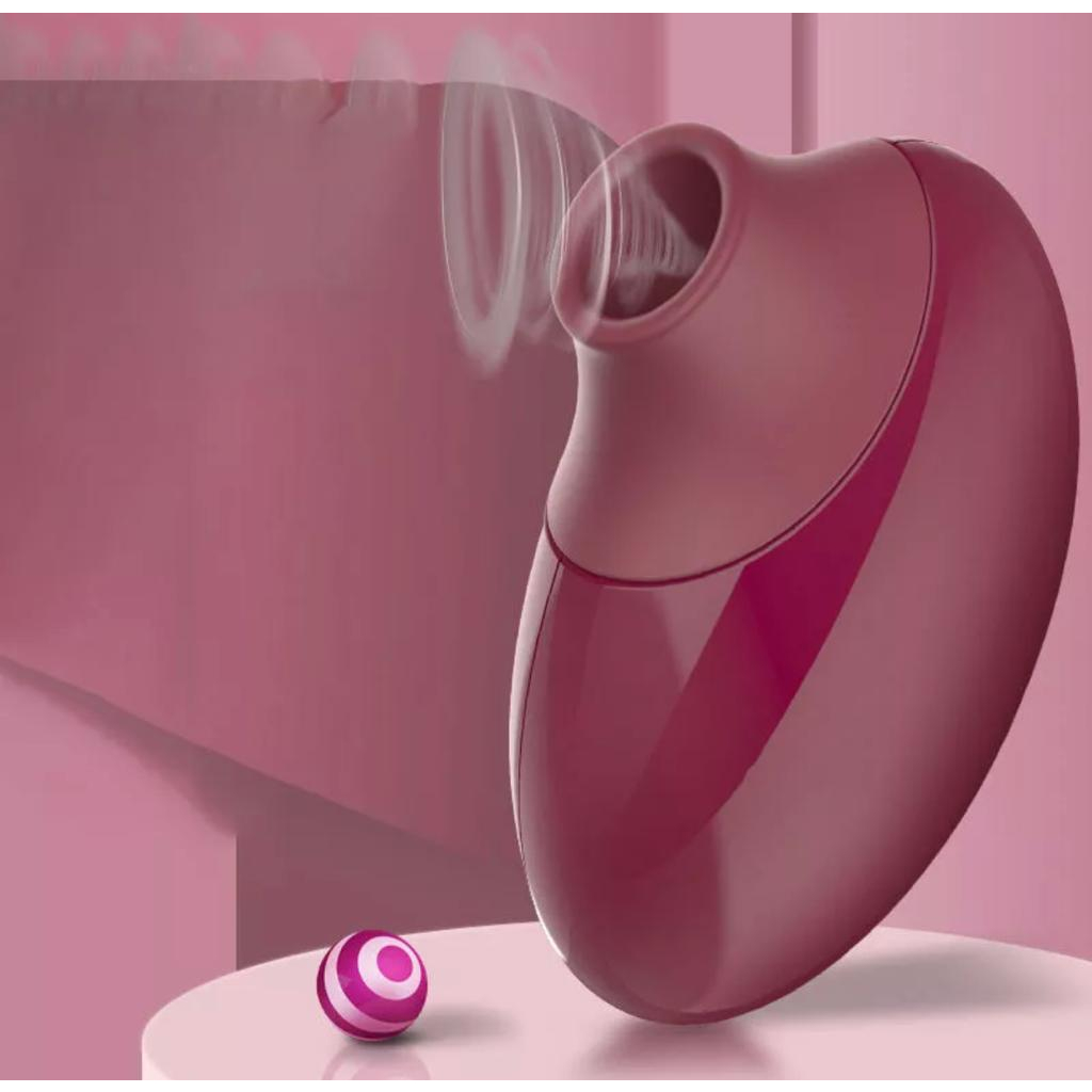 Vibrador Feminino Sugador de Clitóris 10 Modos de Sucções Recarregável Ruby em Oferta na Shopee