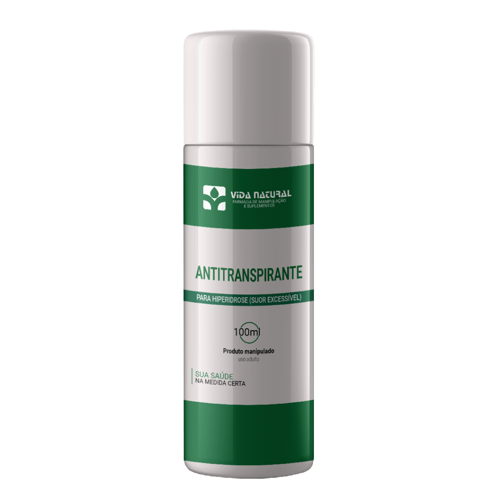 Antitranspirante Spray P/ Hiperidrose (suor Excessivo) 100ml