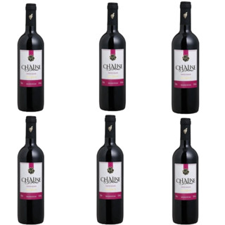 Kit C/ 6 Vinho Chalise Tinto Suave 750 Ml