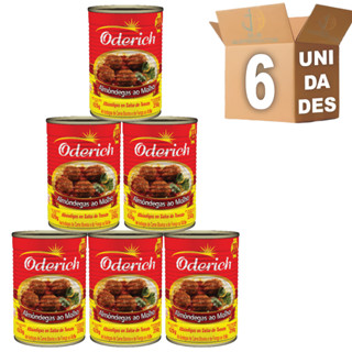 Kit 6 Almondegas ao Molho 420g Lata Oderich