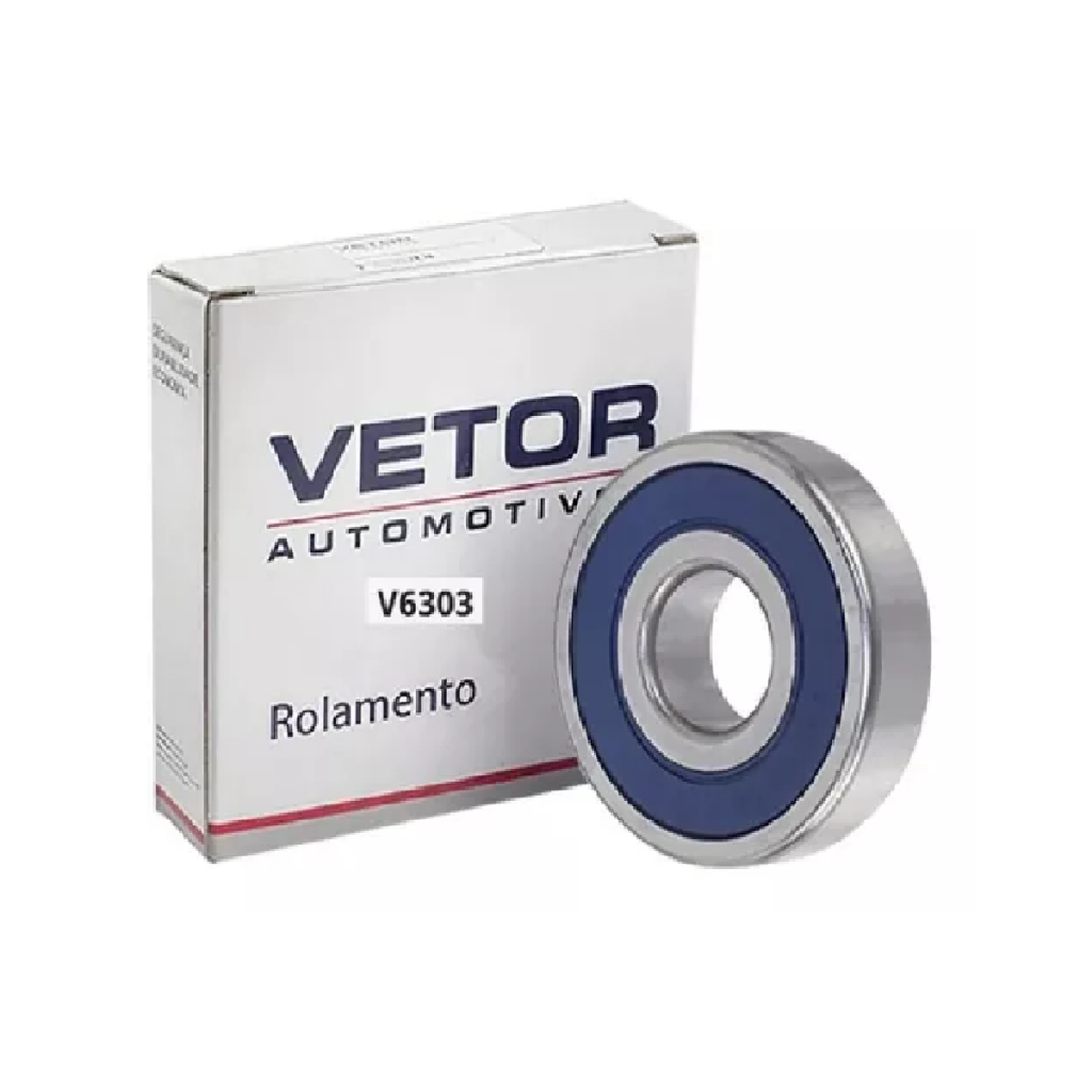 Rolamento 6303 Ddu Vetor / Vto 17/47/14 Mm Vto6303