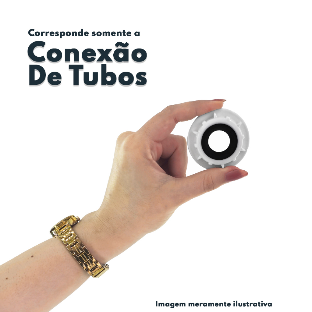 Conexao De Tubos Para Lava-Loucas LE09B LE09X LE12B LF12X LE12X Electrolux Original 30160012 A08386601