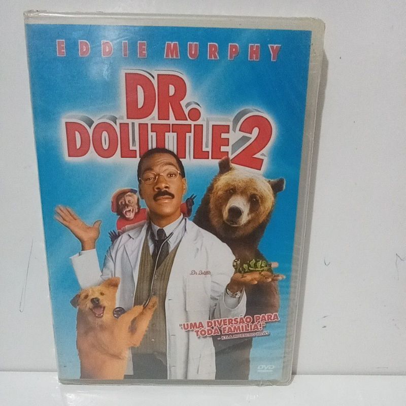 Dvd Dr. Dolittle 2 Eddie Murphy Novo de Fabrica original
